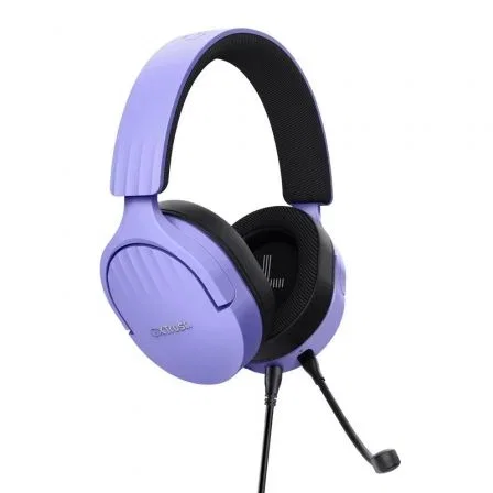 Trust Gaming Auriculares GXT 489 Fayzo con Micrófono Jack 3.5 mm Morados Trust Gaming Auriculares GXT 489 Fayzo con Micrófono Jack 3.5 mm Morados